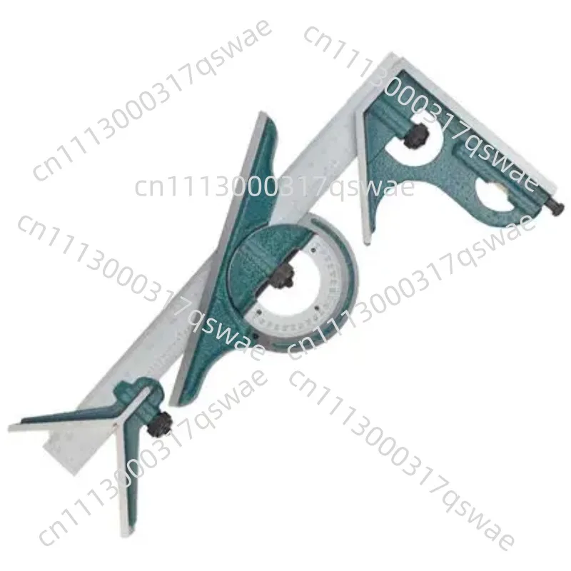 0-180 degree universal level protractor combination square foot set, triangle foot, right angle combination square foot,