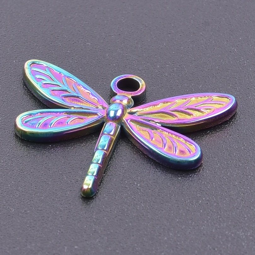 5Pcs Vintage Lovely Dragonfly Charms Pendants For Jewelry Making DIY Cute Mini Animal Insect Charms Handmade Jewelry Accessories