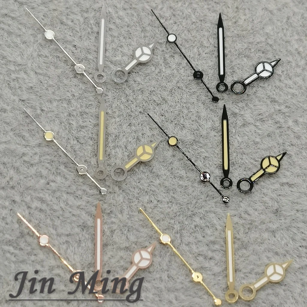 Hohe Qualität Uhr Hände 12,5*12*8mm Grün Leuchtende Für NH35 NH36 7S26 7S36 4R35 4R36 bewegung Uhren Zubehör