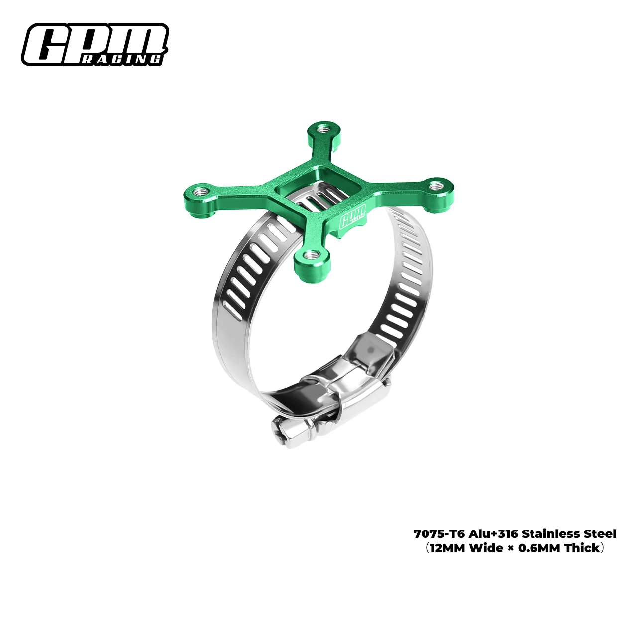 GPM 7075 legering + 316 staal 40 mm koelventilator verstelbare montage voor motor uit de 40-56-serie