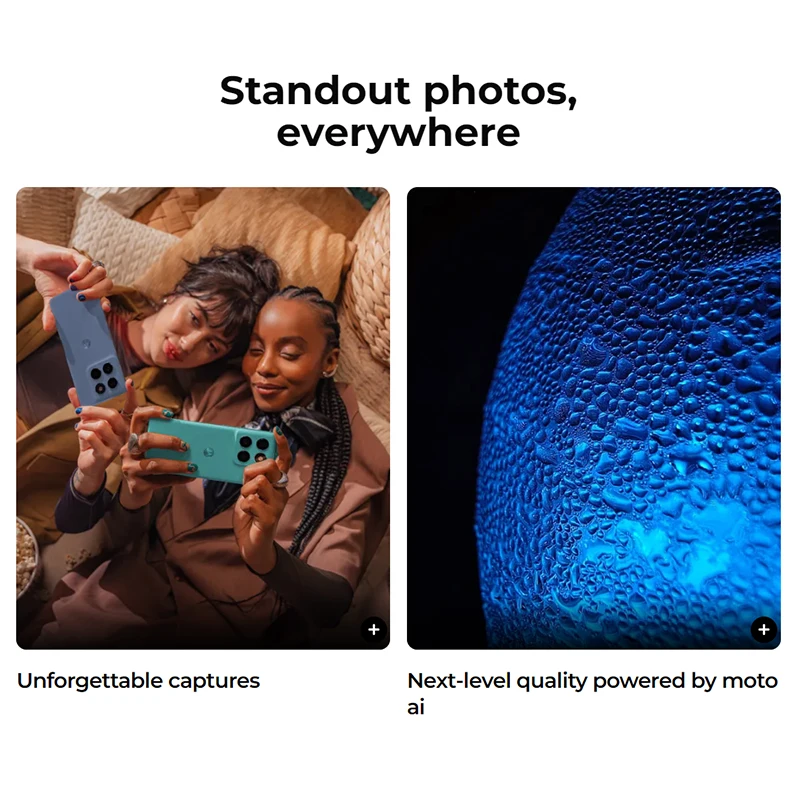 موتورولا إيدج 60 فيوجن 6.67 بوصة MediaTek Dimensity 7300 5200mAh Android 15 50MP 68W الإصدار العالمي