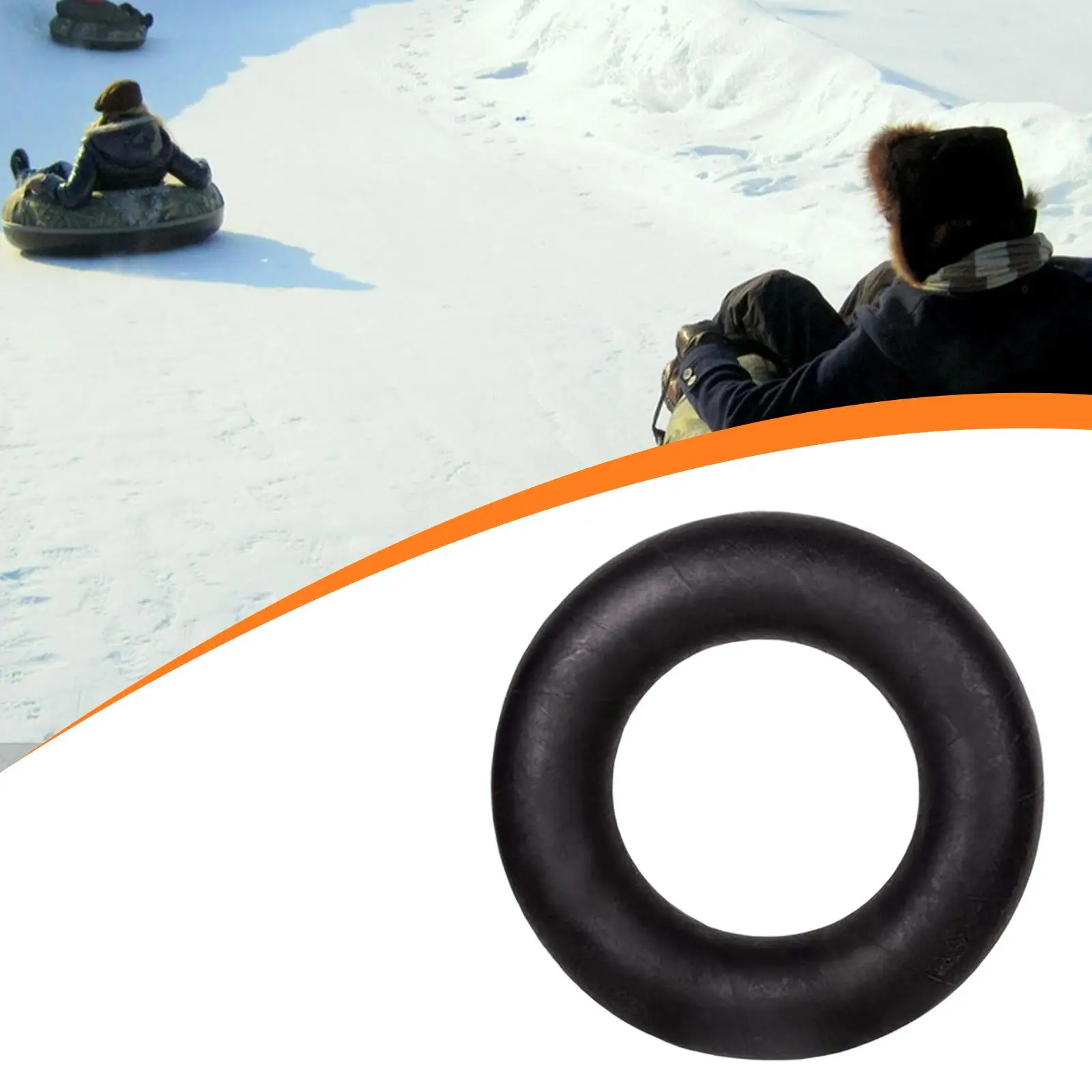 

Snow Tube Heavy Duty PVC Inflatable Pool Float Ski Sledge Large Sledding Tube for Summer Winter Outdoor