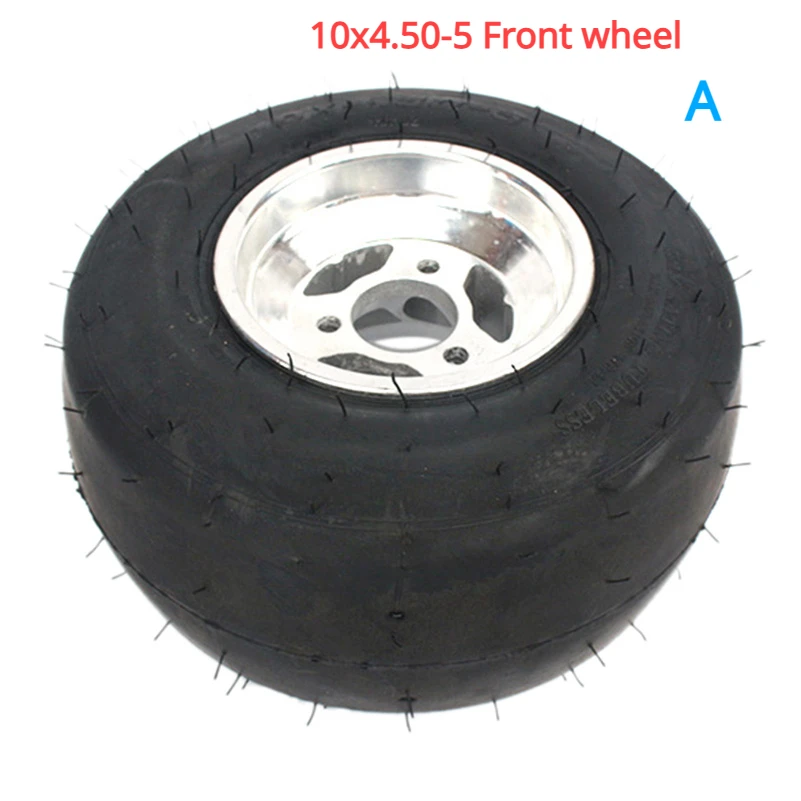 GO KART Wiel Voor 10X4.50-5 Band Achter 11X7.10-5 Tubeless Band met Aluminium Velg Hub voor KARTING ATV UTV Buggy