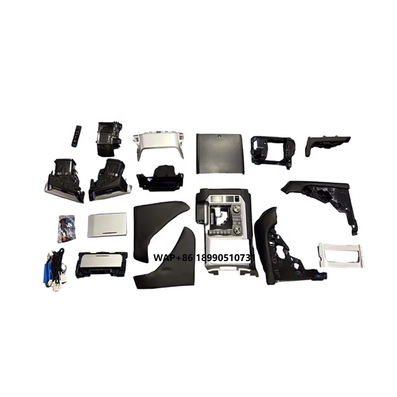 

Maictop Car Spare Parts Interior Upgrade Kit Parts Center Console for Land Cruiser FJ200 2008-2015 Upgrade to 2016-2020