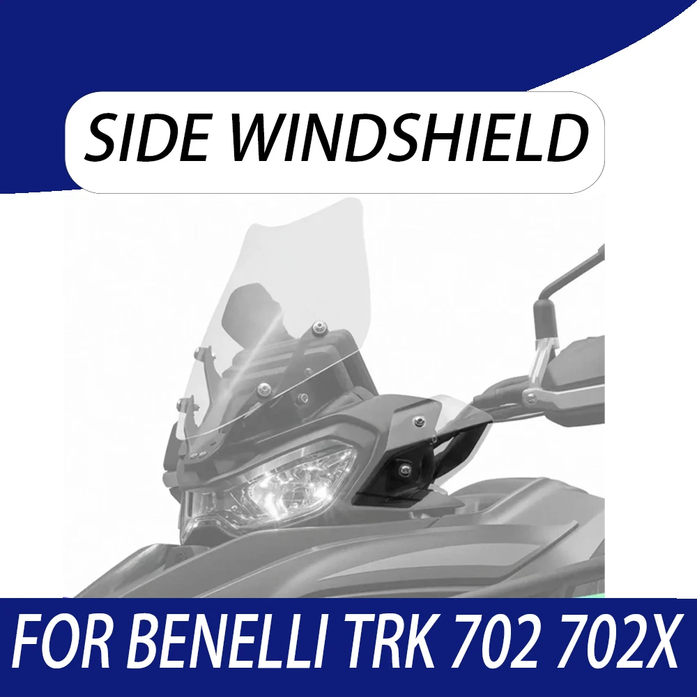 

Motorcycle Left Right Windshield Windscreen Side Panel Visor Wind For Benelli TRK 702 702X