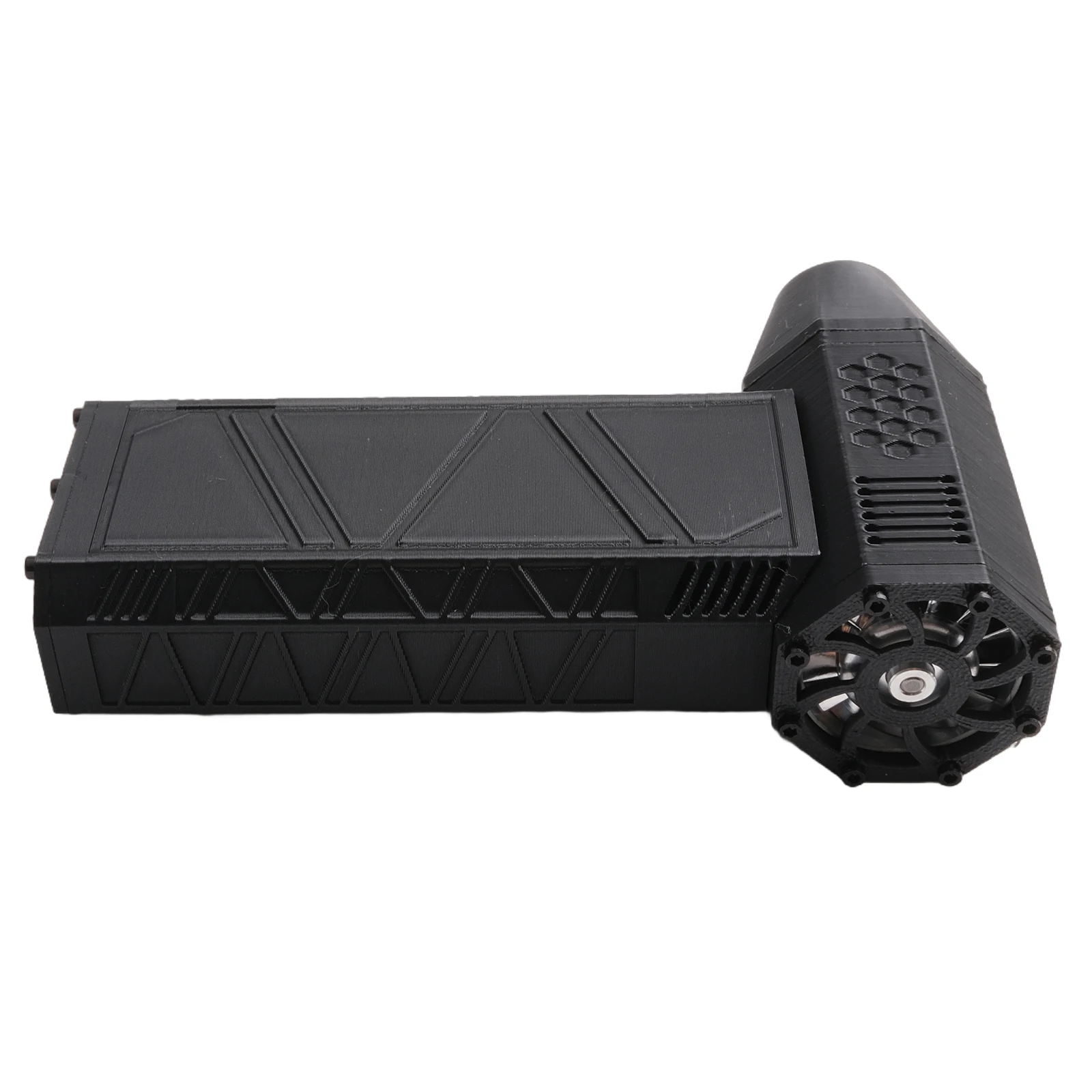 Black Brushless Motor Fan 4000mAh Battery Lightweight Design Powerful Wind Speed Type-C Charging 130,000rpm Motor