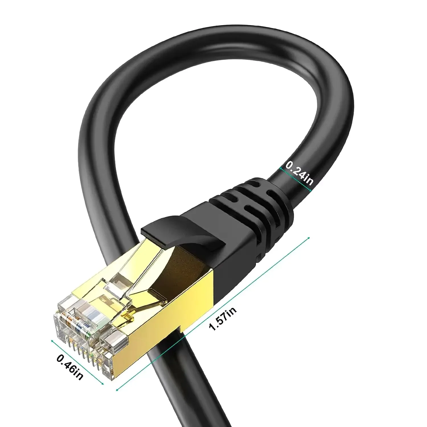 5/10/15/20/25/30M Ethernet Cable Cat 6 Flat Long High Speed Network Cable Rj45 Connectors for Router Modem Cable Ethernet Cat 6