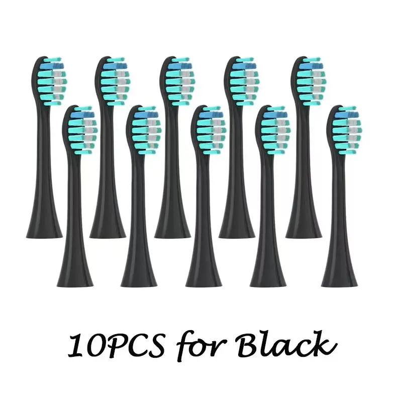 Toothbrush Replacement Heads Compatible with Philips Sonicare Replacement Heads, 4100 5100 5300 and Most Click-on Handles,10Pack