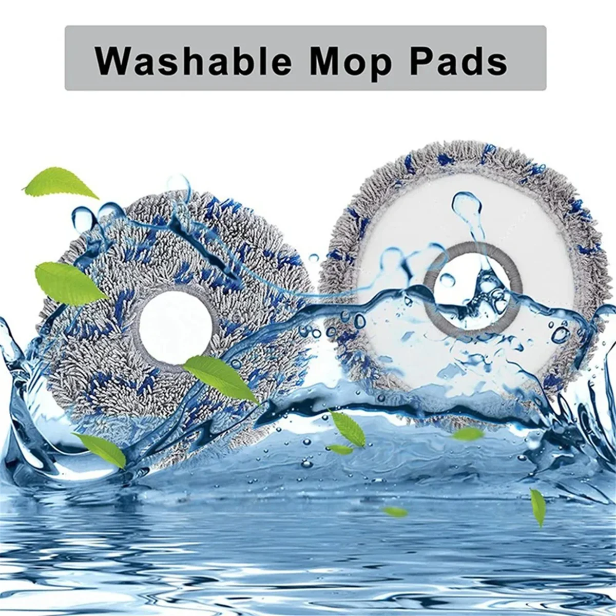 AUU-For T10 TURBO / X1 /OMNI / X1 TURBO T20 Omni Vacuum Cleaner Mop Cloth Washable Mop Pads Parts Accessories