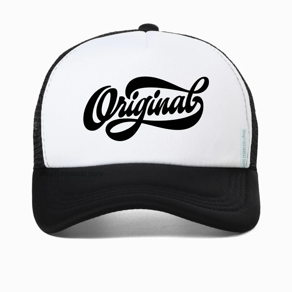 

Wniginal Printing baseball cap For Men Wowen Summer Breathable sun hat fashion outdoor casual snapback hats mesh trucker hat