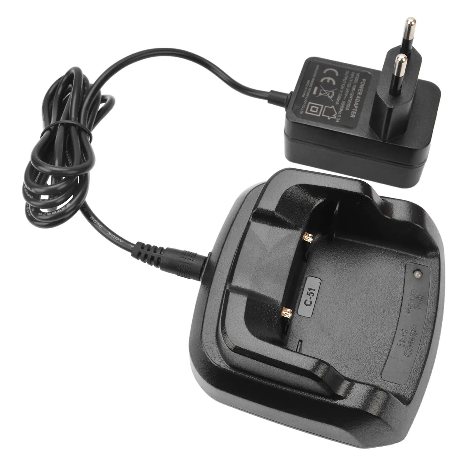 トランシーバー Quansheng TK11(8) TK11(5) TK118 TK115 AC 電源アダプター付きベース充電器