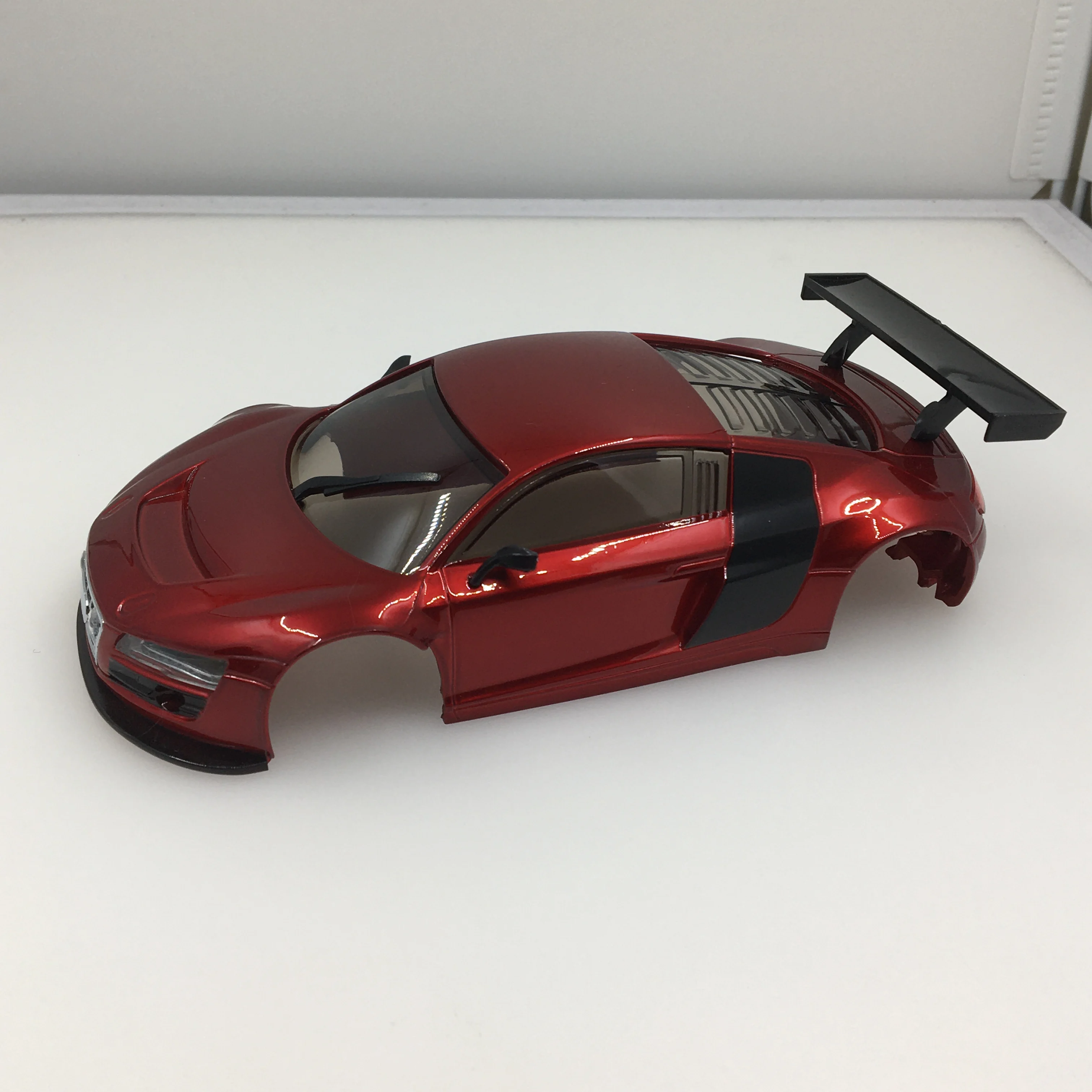 ABS Plastic R8 Car Shell Body Shell 98mm Wheelbase for 1/28 RC Car Mini-Q HGD1 XRX DRZ DriftArt Kyosho Mini-Z
