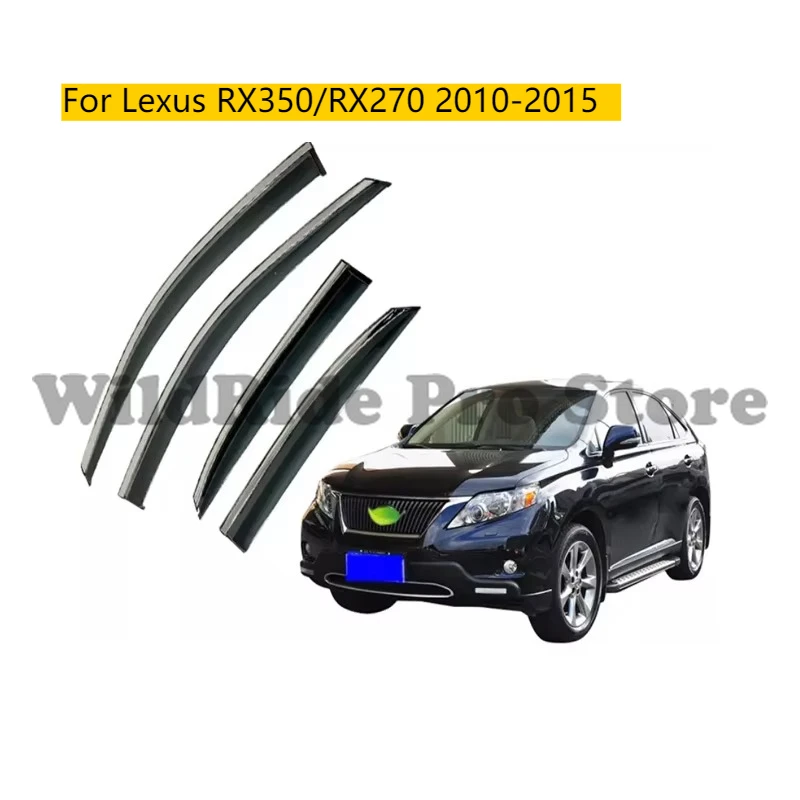 

Rain Shield for Lexus RX350/RX270 2010-2015 Car Window Visor Door Rain Guard Sun Vent Deflector