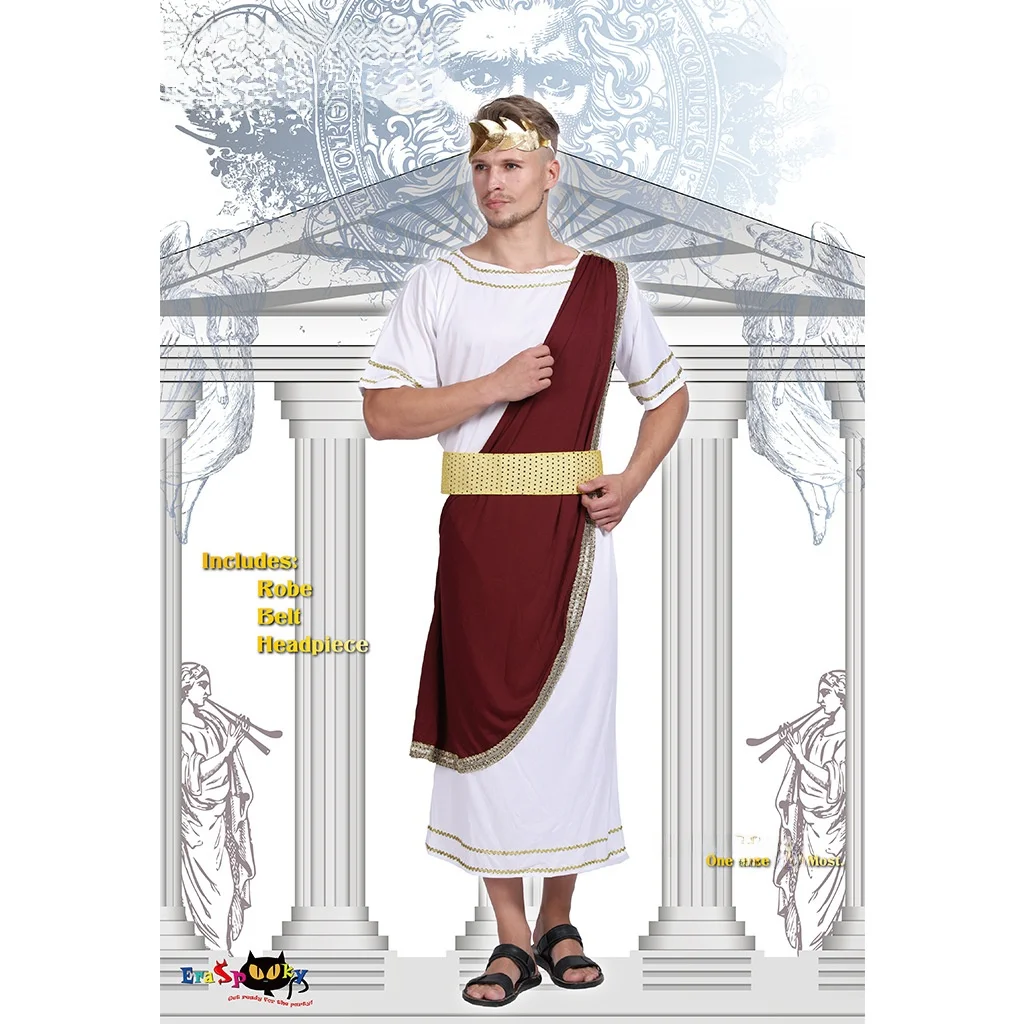 زي الملك العربي للرجال، ملابس أداء، زي تنكري للهالوين، رداء رجالي كبير الحجم، ملابس مسرحية عرقية للرجال