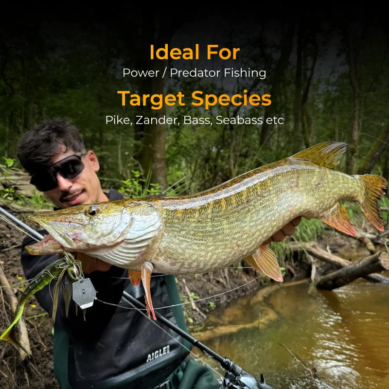 Gomexus Baitcasting-Rolle mit Carbon-Griff 105mm und Kork-Knauf 27mm, kompatibel mit Shimano, Daiwa, Penn, Abu Garcia, Okuma Rollen. – Detail 7