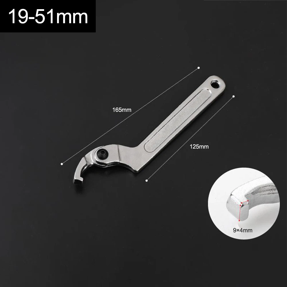 Movable Head Squareประแจปรับขนาด 1PCS Spanner KeyสําหรับBoltเครื่องมือขัดโครเมี่ยมชุบเหล็กคาร์บอนสูง