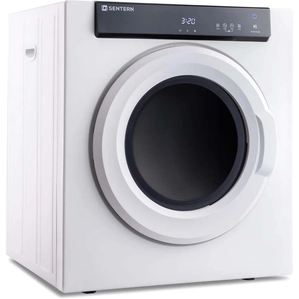 

2024 New Electric Portable Clothes Dryer, Front Load Compact Tumble Laundry Dryer with Touch Screen Panel