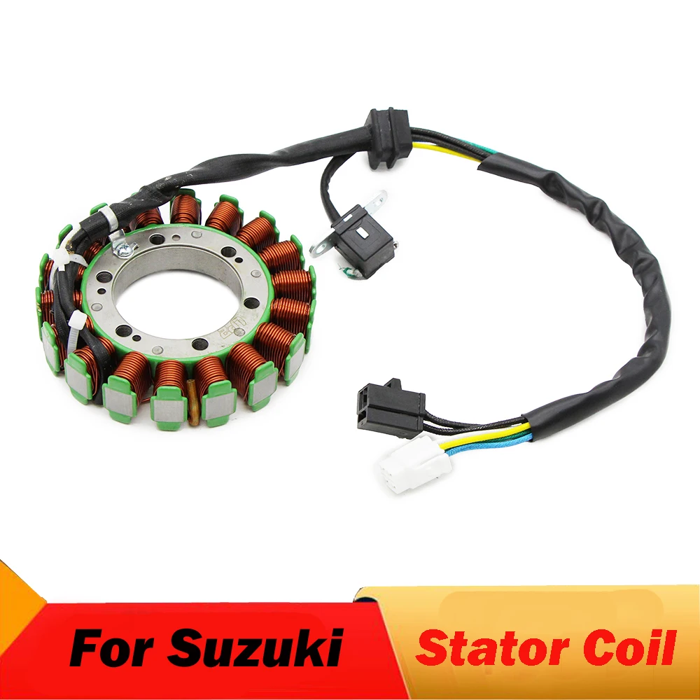 

Motorcycle Generator Magneto Stator Coil For Suzuki LTA400 Eiger Auto 2WD 4WD LTF400 Eiger 2WD 4WD 32102-38F01 32101-38F00