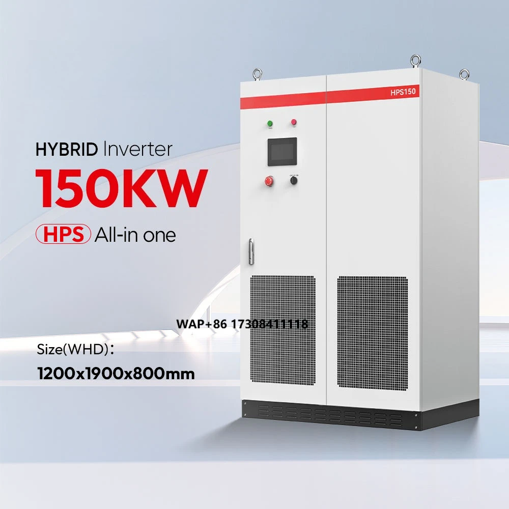 3 Phase Hybrid Solar Inverter 50 100 120 150 kW Inverter Solar Energy for Commercial