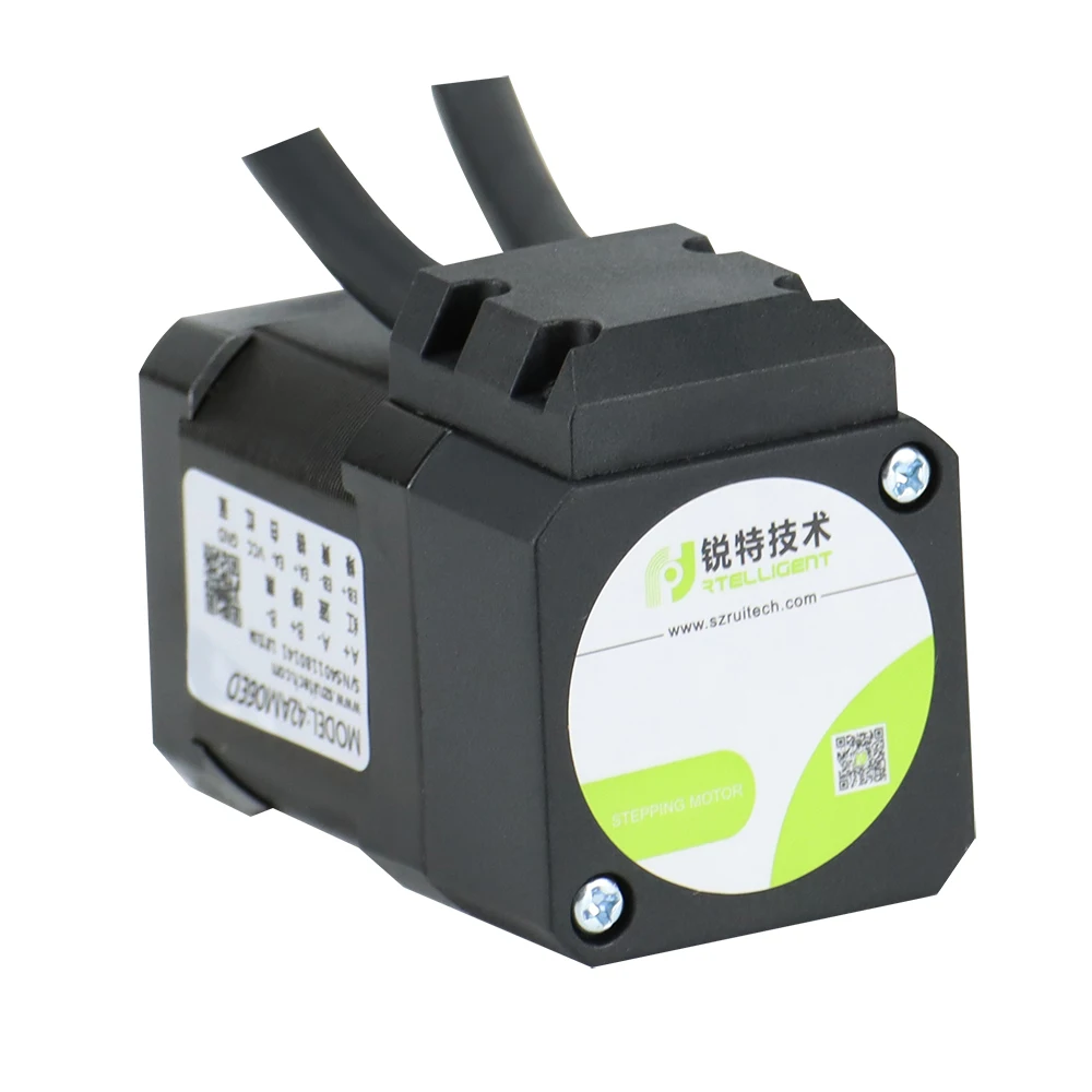 Rtelligent Nema 17 42mm 0.6/0.8N.M  2 Phase Hybird CNC Closed Loop Stepper Motor with Encoder