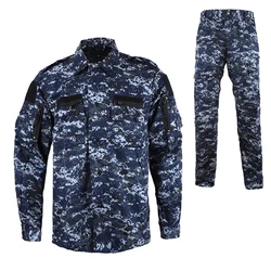 Men's Combat Uniform Tactical Camouflage Suit Hiking Hunting Training clothes Jacket Pant Set