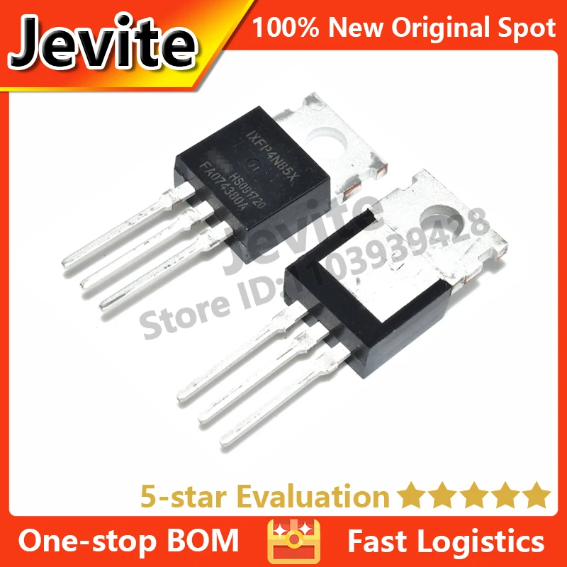 

Jevite 100% New Original electronics Controller 10-50 units/lote IXFP4N85X TO-220 850V 3.5A MOSFET transistor