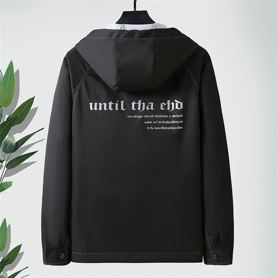 10XL Plus Size Cargo Jacket Coat Men Spring Autumn Black Jacket Fashion Casual Camp Coat Big Size 10XL Outerwear