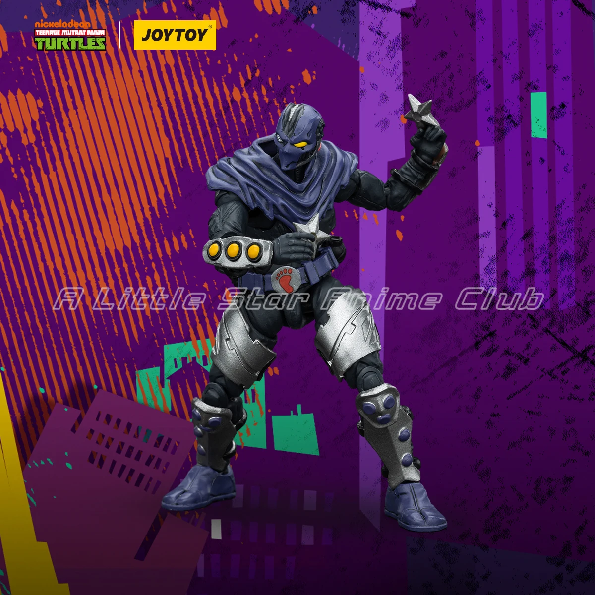 

JOYTOY 1/18 Action Figure TMNT-Foot Clan B Collection Model