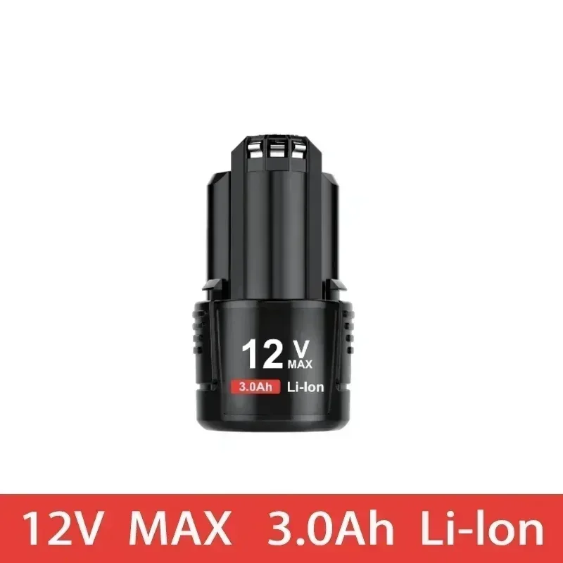 2024 ใหม่ 12V 3000Mah Bat411 แบตเตอรี่สํารองสําหรับ Bosch Bat412a, Bat413a, D-70745GOP, 2607336013 , 2607336014 , PS20-2 ในปี 18650