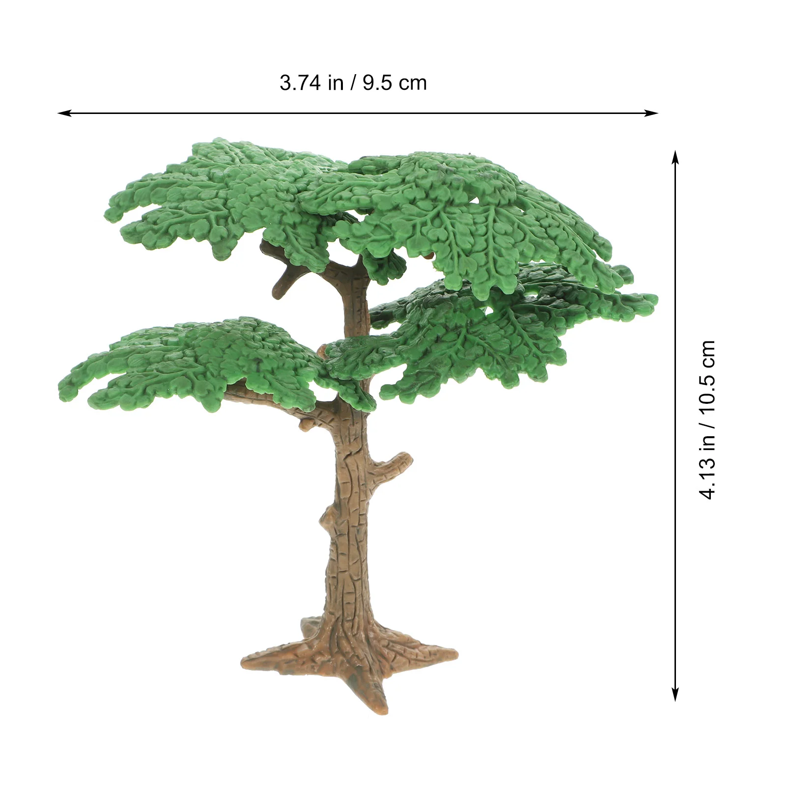 Krajobrazowe zabawki drzewne Cyprys Figurka Model Miniaturowe sztuczne drzewa dla