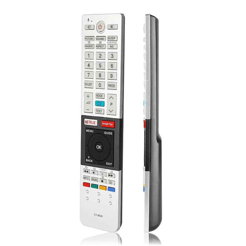 CT-8536 Remote Control For Toshiba TV 32l4750A 43U7750 49U7750 50U7880 55U7750 58U7880 75U7750 Replacement Controller With NETFL