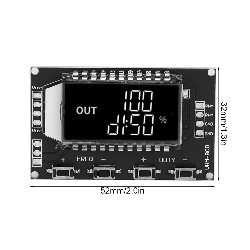Square Wave Signal Generator PWM Board Module Pulse Frequency Duty Cycle Adjustable Module