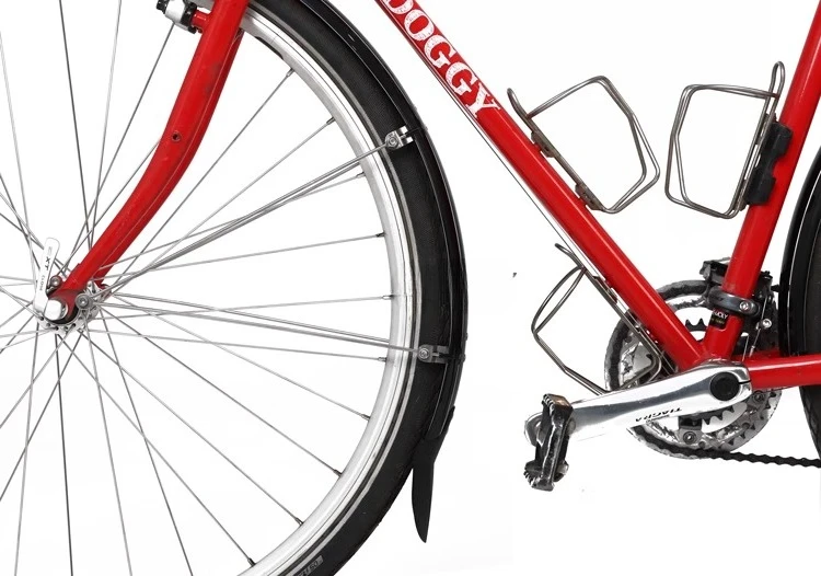 حاجز لـ DOGGY 700c26 بوصة 650b عربة محطة دراجة الألومنيوم البلاستيك شامل إزالة التربة إزالة الطين الاحتفاظ بالمياه