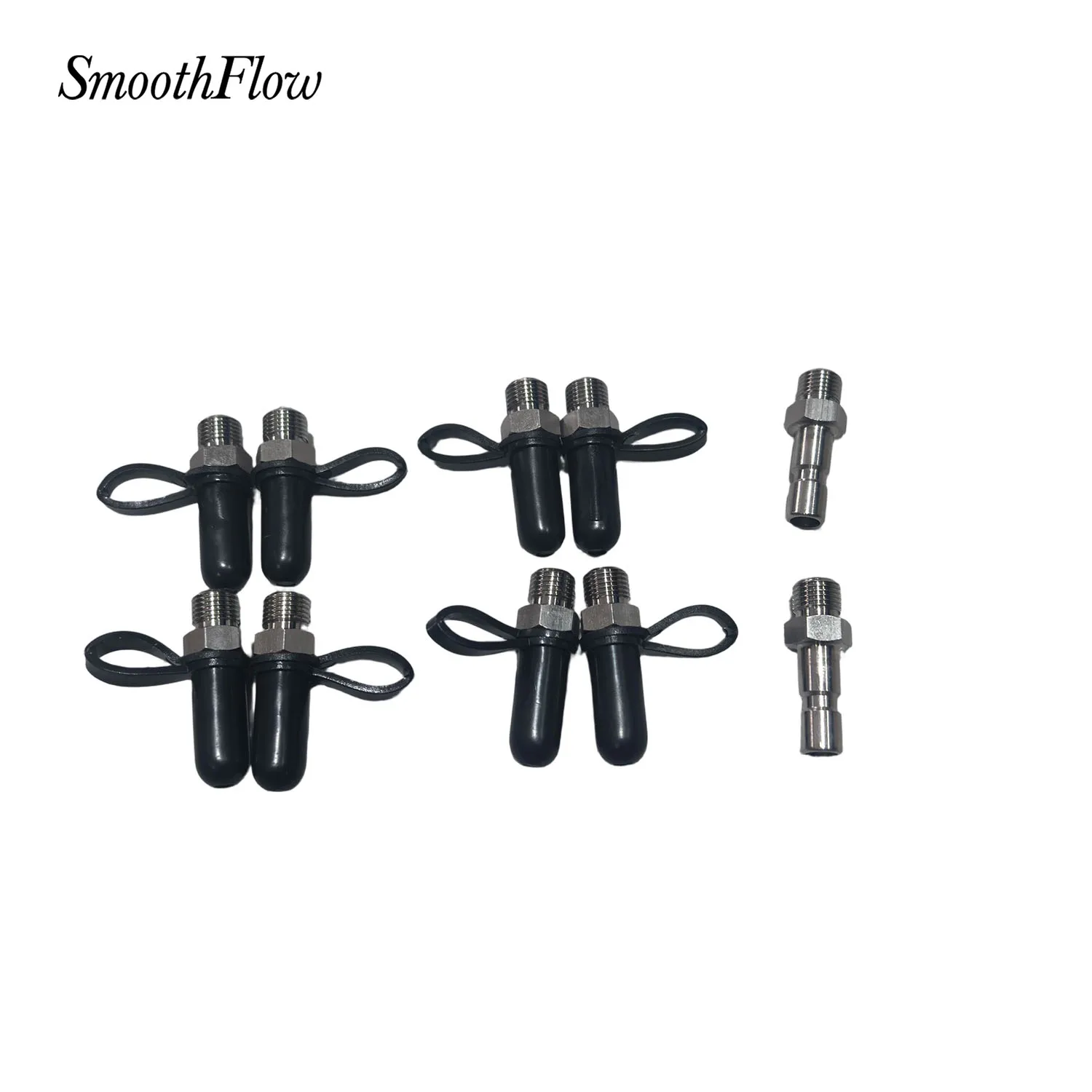smoothflow-ステンレス鋼オスアダプター-m10x1-メートルねじ-グリースポンプ入口用-10個入り