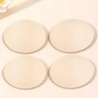 

2 пары мягких губчатых вкладышей для спортивных бюстгальтеров, накладки для увеличения объема груди для купальников, топов, бикини, женской одежды