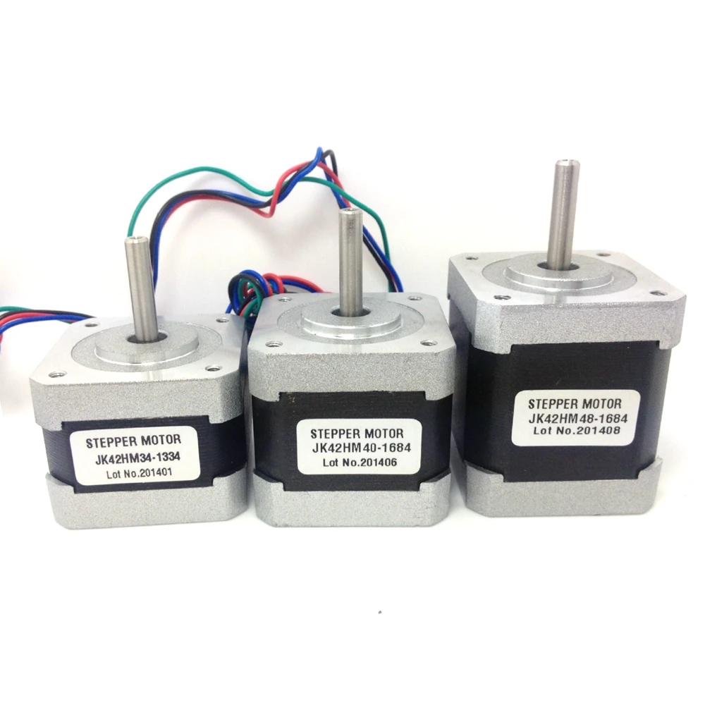 Large supply of 42BYGH 0.9 degree stepper motor 34 40 48mm industrial customization  42HM34-1334