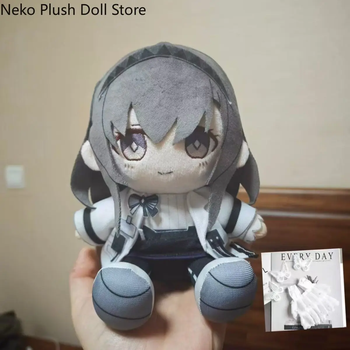 Arknights Priestess Anime 20cm Soft Plush Stuffed Doll Body Cosplay Cartoon Sitting Posture Dolls Mascot Student Fans Gift