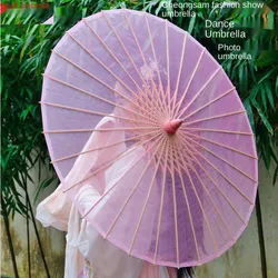 Dance Chinese Clear Umbrella Oil Paper Umbrella Props Transparent Silk Umbrella Classical Decorative Umbrella Moschino Women