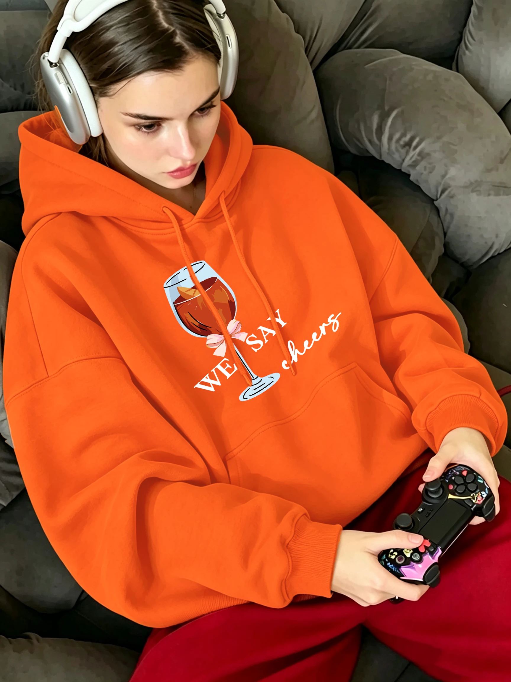 Sweet Fruity Wine Printing Wom - Winter Clothes ulasan dan harga