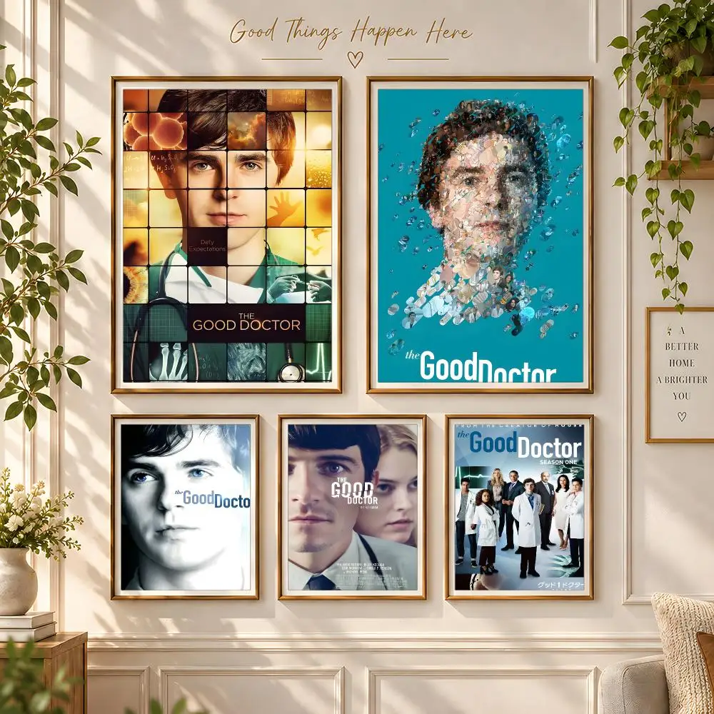 Medical Drama T-The Good Doctor Poster Frameless Self-Adhesive Removable Wall Decor Print