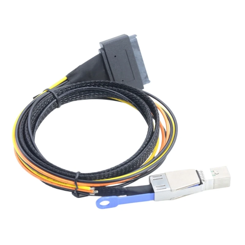  SFF-8644 to SFF-8639 Cord Internal Adapter with Power Open Harness Transmission Cable Extension Cable Adapter for Server
