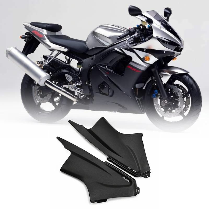 オートバイのフロントサイドダクトカバー,フェアリングインサート,ヤマハ,2003,2004,2005