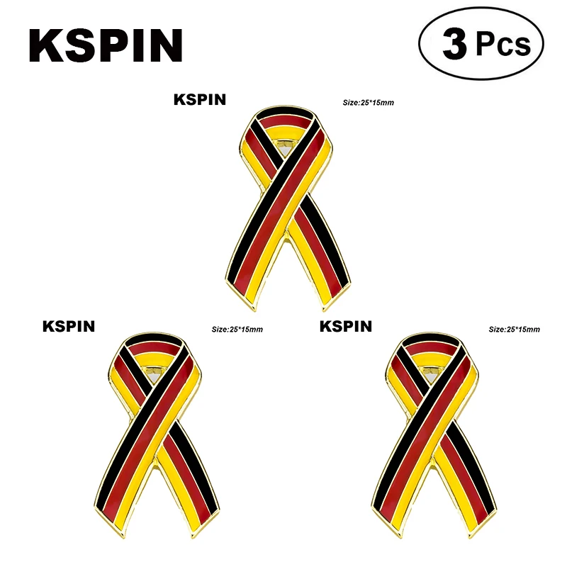 Deutschland Bogen Anstecknadel Broschen Pins Flagge Abzeichen Brosche Abzeichen