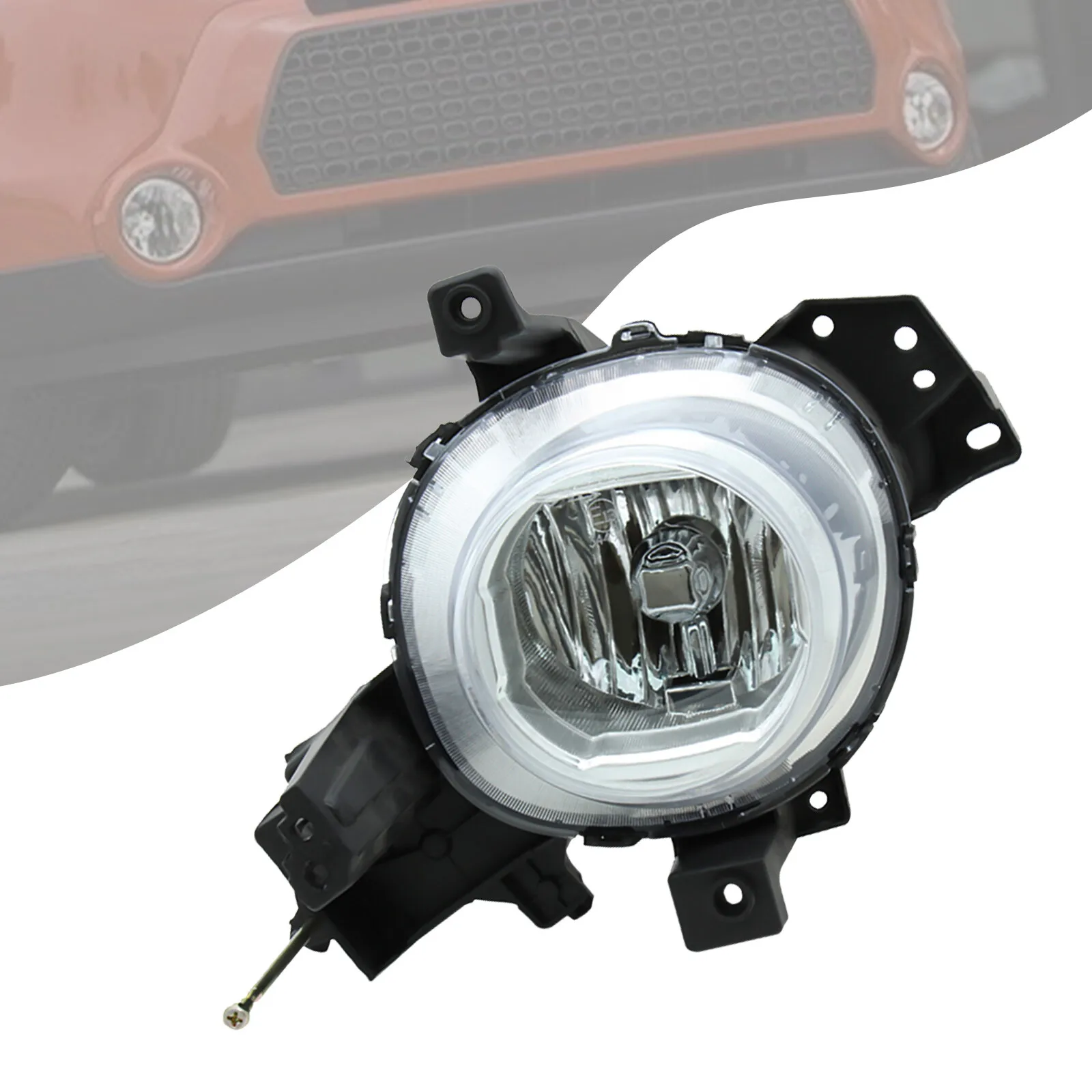 

Для Kia Soul 2017 2018 2019, передний бампер, противотуманная фара, противотуманная фара, правая сторона пассажира