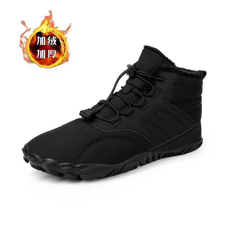 

Зимние мужские ботинки, мужские ботильоны на плоской подошве, ботильоны на платформе, мужская зимняя обувь на теплом меху, модная обувь, мужская рабочая обувь