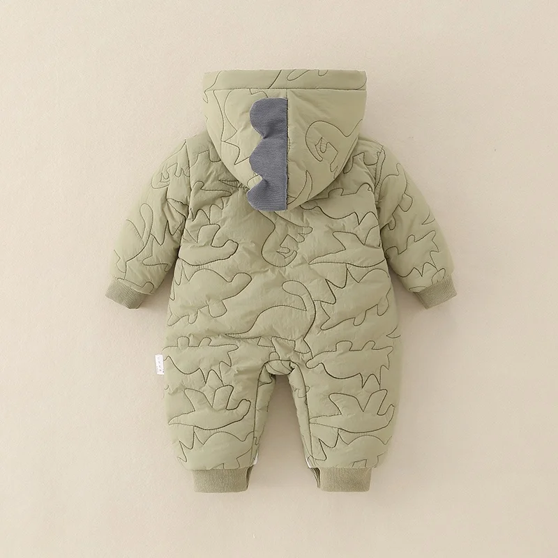 Neugeborenes Baby Fce Gefüttert Rer Outfit Herbst Winter Warmer Baumwollanzug Babykleidung Hohe Taille Lange Hosen Baumwollstoff