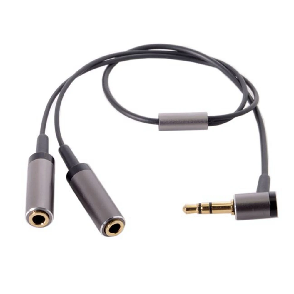 

ELBOW AUDIO LINE AUDIO 3.5mm 1/2 SPLITTER SPLITTER Computer Phone MP3 Couple Audio Line