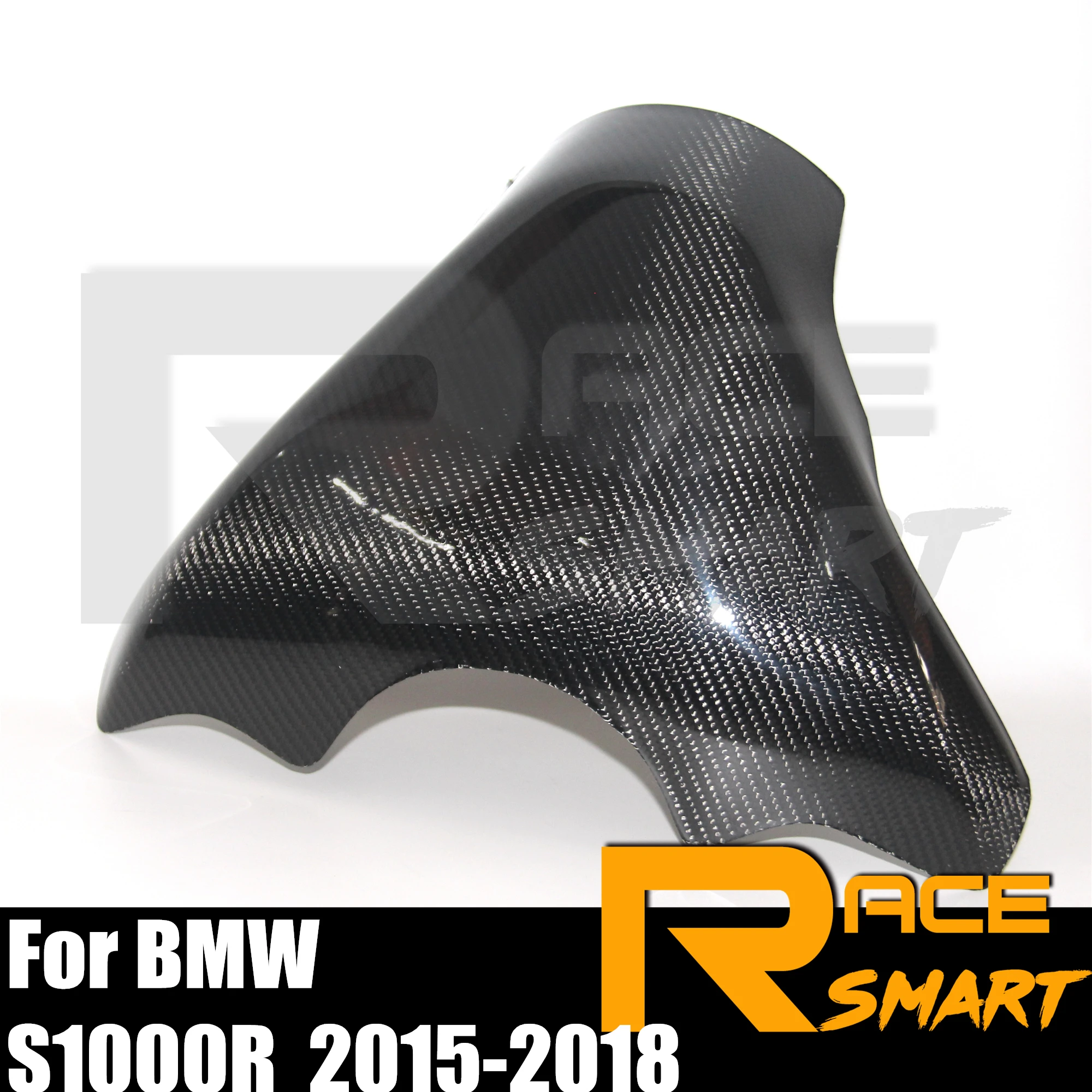 S1000R 2015-2018 Motorcycle Accessories Carbon Fiber Tank Cover Protector Gas Fuel Case For BMW S1000 R S 1000R 2016 2017 Black