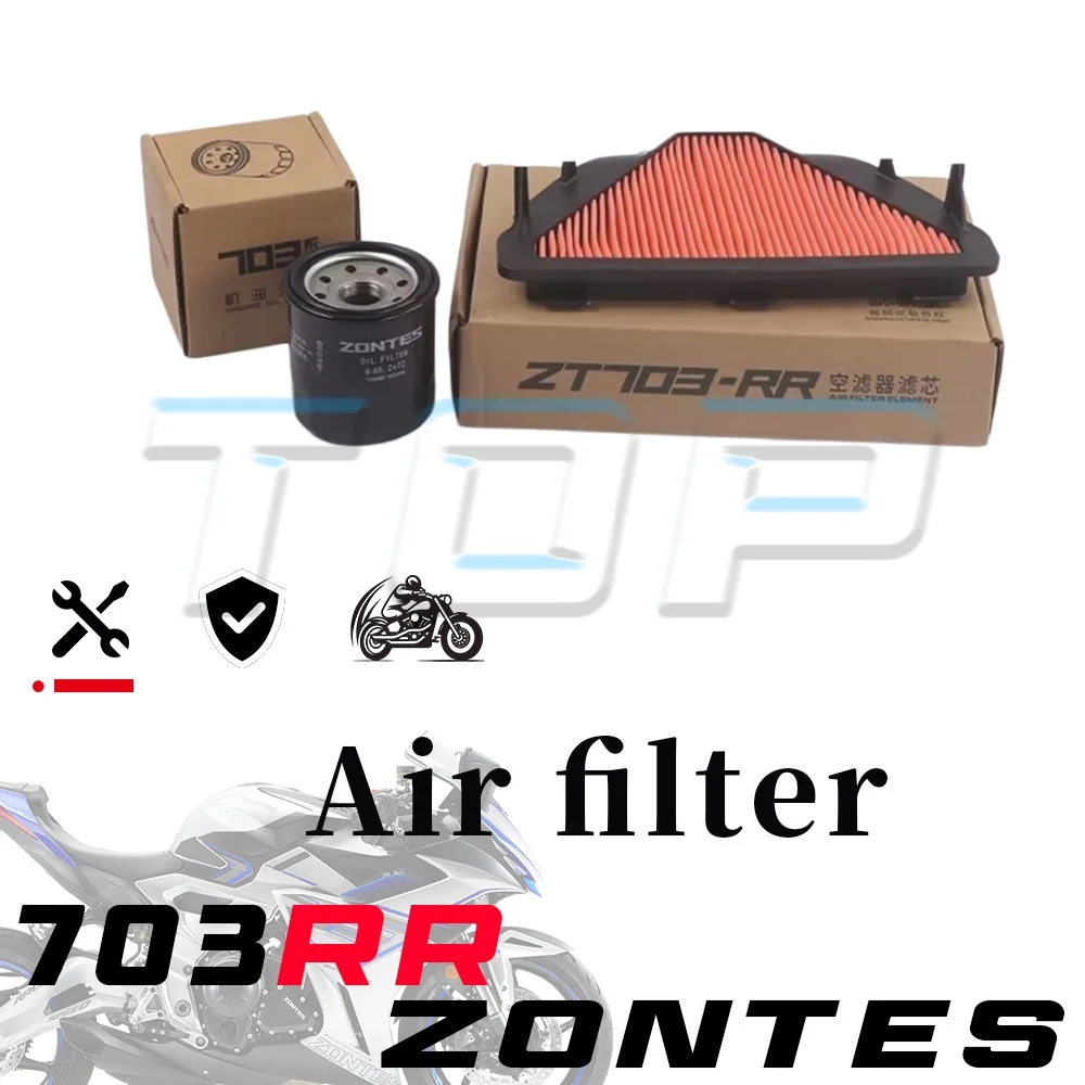 For ZONTES 703RR modified oil filter air filter drain plug sealing ring for 703rr rr703 703 rr
