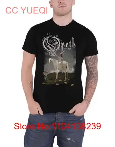 Opeth T Shirt Horse in cauda venenum Band Logo back print Official Mens Black long or short sleeves